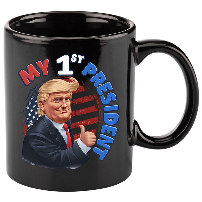 My 1st President 11oz C Handle Ceramic Mug