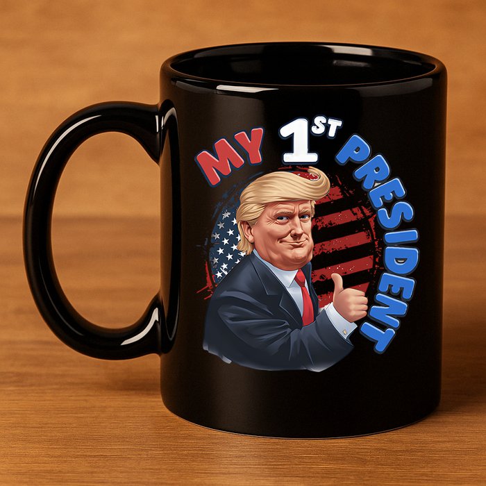 My 1st President 11oz C Handle Ceramic Mug