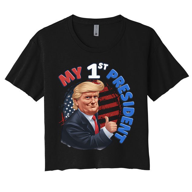 My 1st President Crop Top