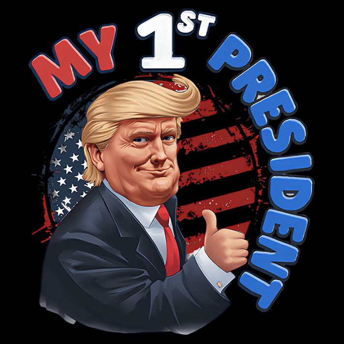 My 1st President Women's V-Neck T-Shirt