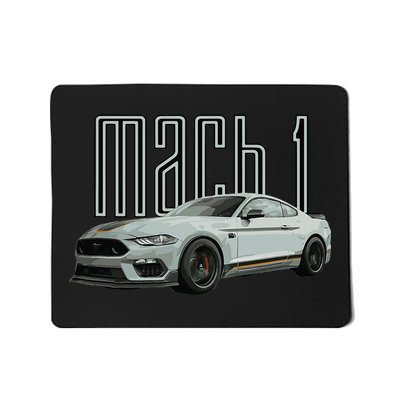 Mach 1 Performance Car 5.0 Liter V8 Muscle Mousepad