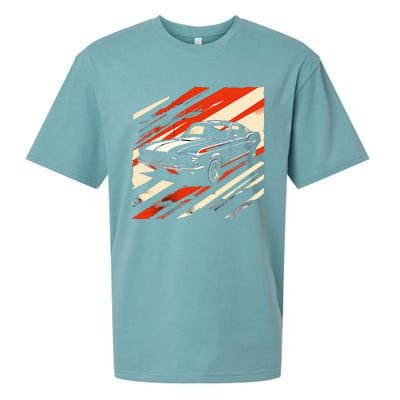 Muscle 1960s Stripepatterned Fastback Sueded Cloud Jersey T-Shirt