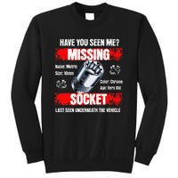 Missing 10mm Socket Funny Mechanics Lifestyle Cartruck Gift Sweatshirt