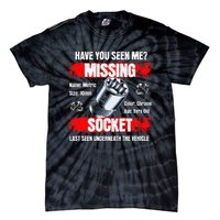 Missing 10mm Socket Funny Mechanics Lifestyle Cartruck Gift Tie-Dye T-Shirt