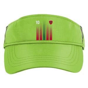 Morocco 10 Soccer Jersey Morocco Football Fan Soccer Adult Drive Performance Visor