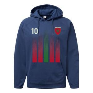 Morocco 10 Soccer Jersey Morocco Football Fan Soccer Performance Fleece Hoodie