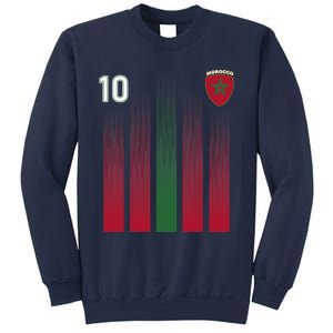 Morocco 10 Soccer Jersey Morocco Football Fan Soccer Sweatshirt