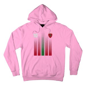 Morocco 10 Soccer Jersey Morocco Football Fan Soccer Hoodie