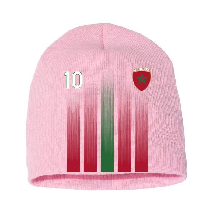 Morocco 10 Soccer Jersey Morocco Football Fan Soccer Short Acrylic Beanie