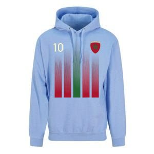 Morocco 10 Soccer Jersey Morocco Football Fan Soccer Unisex Surf Hoodie