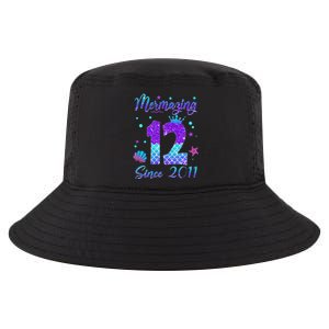 Mermazing 12 Since 2011 12th Birthday Mermaid Theme Cool Comfort Performance Bucket Hat