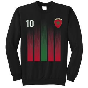 Morocco 10 Soccer Jersey Morocco Football Fan Soccer Sweatshirt