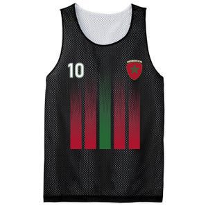 Morocco 10 Soccer Jersey Morocco Football Fan Soccer Mesh Reversible Basketball Jersey Tank