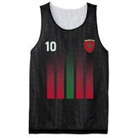 Morocco 10 Soccer Jersey Morocco Football Fan Soccer Mesh Reversible Basketball Jersey Tank