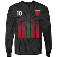 Morocco 10 Soccer Jersey Morocco Football Fan Soccer Tie-Dye Long Sleeve Shirt