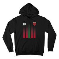 Morocco 10 Soccer Jersey Morocco Football Fan Soccer Tall Hoodie