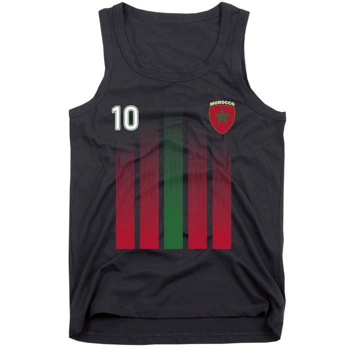 Morocco 10 Soccer Jersey Morocco Football Fan Soccer Tank Top