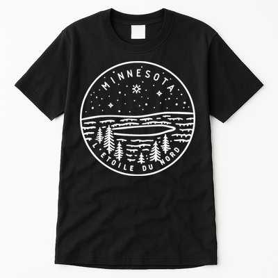 Minnesota 1858 State Of Minnesota Tall T-Shirt