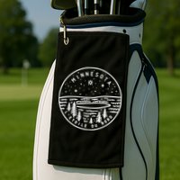 Minnesota 1858 State Of Minnesota Golf Towel