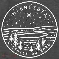 Minnesota 1858 State Of Minnesota Vector Backpack