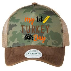 My 1st Turkey Day Thanksgiving Legacy Tie Dye Trucker Hat