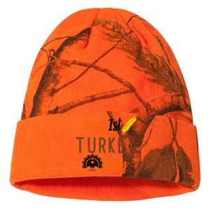 My 1st Turkey Day Thanksgiving Kati Licensed 12" Camo Beanie