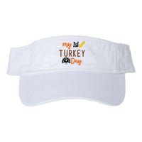 My 1st Turkey Day Thanksgiving Valucap Bio-Washed Visor