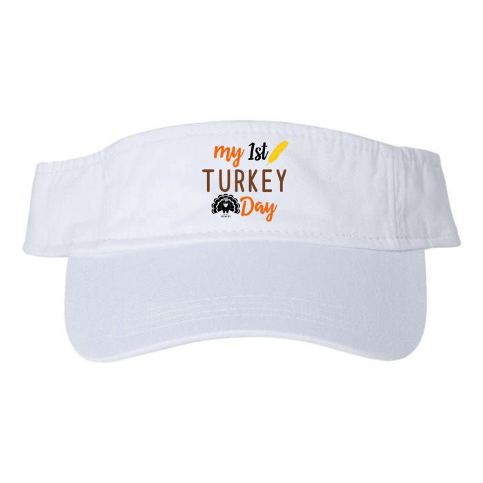 My 1st Turkey Day Thanksgiving Valucap Bio-Washed Visor