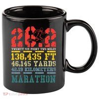 Marathoner 26 2 Math Miles Marathon Running Runner Gift 11oz C Handle Ceramic Mug
