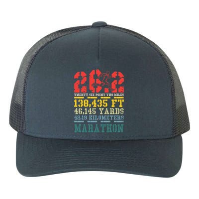 Marathoner 26 2 Math Miles Marathon Running Runner Gift Yupoong Adult 5-Panel Trucker Hat