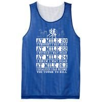 Marathoner 26 2 Miles Marathon Running Runner Great Gift Mesh Reversible Basketball Jersey Tank