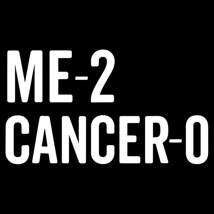 Me 2 Cancer 0 I Beat Cancer Twice Brave Survivor Cute Womens T-Shirt