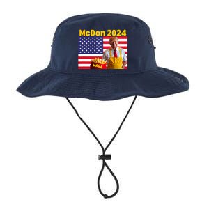 Mcdon 2024 Donald Trump Election Cookie Fries Fast Food Legacy Cool Fit Booney Bucket Hat