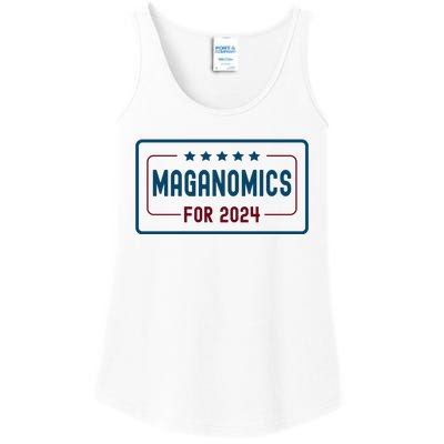 Maganomics For 2024 Donald Trump 2024 Ladies Essential Tank