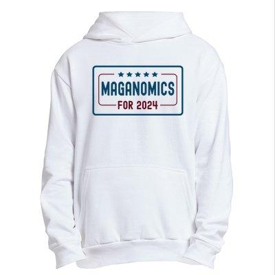 Maganomics For 2024 Donald Trump 2024 Urban Pullover Hoodie