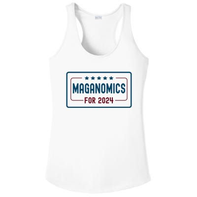 Maganomics For 2024 Donald Trump 2024 Ladies PosiCharge Competitor Racerback Tank