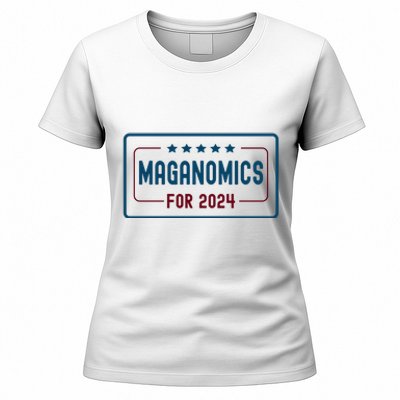 Maganomics For 2024 Donald Trump 2024 Women's T-Shirt