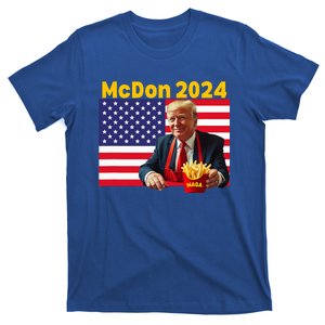 Mcdon 2024 Donald Trump French Fry Cooking Fries T-Shirt