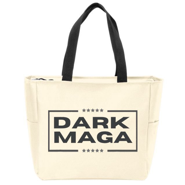 Maga 2024 Dark Maga New! Maga Dark Zip Tote Bag