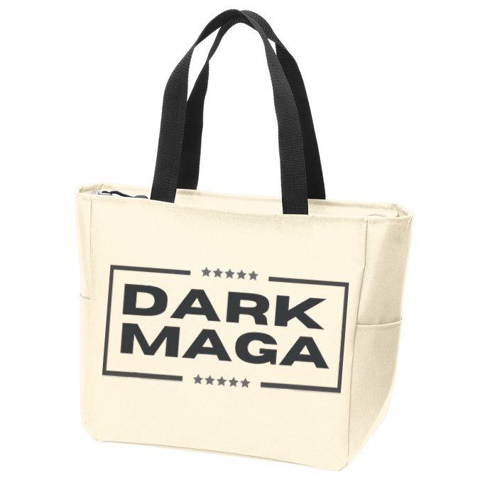 Maga 2024 Dark Maga New! Maga Dark Zip Tote Bag