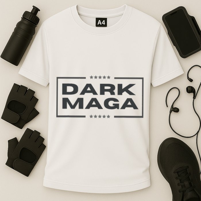 Maga 2024 Dark Maga New! Maga Dark Cooling Performance Crew T-Shirt