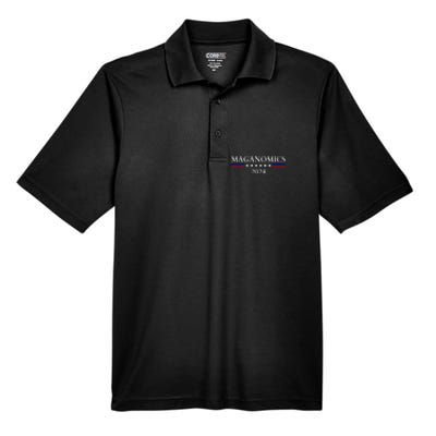 Maganomics 2024 Donald Trump 2024 Men's Origin Performance Pique Polo