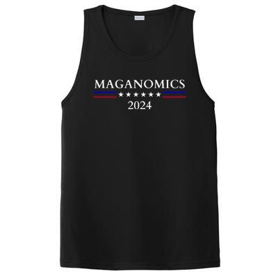 Maganomics 2024 Donald Trump 2024 PosiCharge Competitor Tank