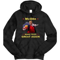 Mcdon 2024 Donald Trump French Fry Cooking Friesff Tie Dye Hoodie