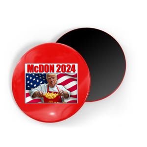 Mcdon 2024 Donald Trump Fast Food Fries Magnet