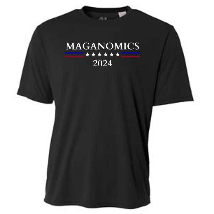 Maganomics 2024 Donald Trump 2024 Cooling Performance Crew T-Shirt