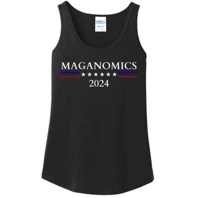 Maganomics 2024 Donald Trump 2024 Ladies Essential Tank