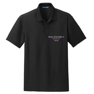 Maganomics 2024 Donald Trump 2024 Dry Zone Grid Polo