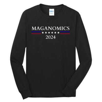 Maganomics 2024 Donald Trump 2024 Tall Long Sleeve T-Shirt