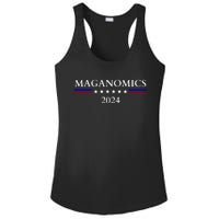 Maganomics 2024 Donald Trump 2024 Ladies PosiCharge Competitor Racerback Tank